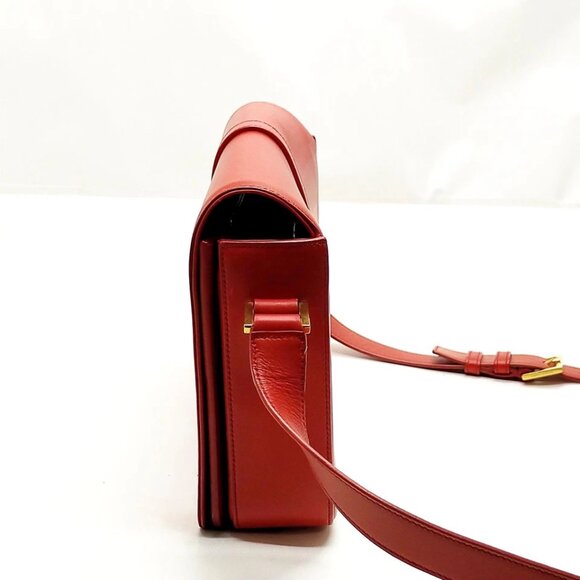 Saint Laurent Crossbody bag Red Leather 895-050625 - Picture 3 of 14